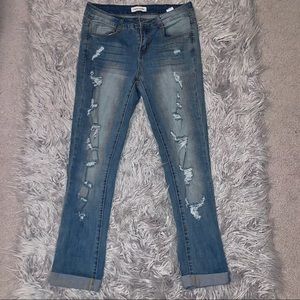 Comfy Distressed Jeans